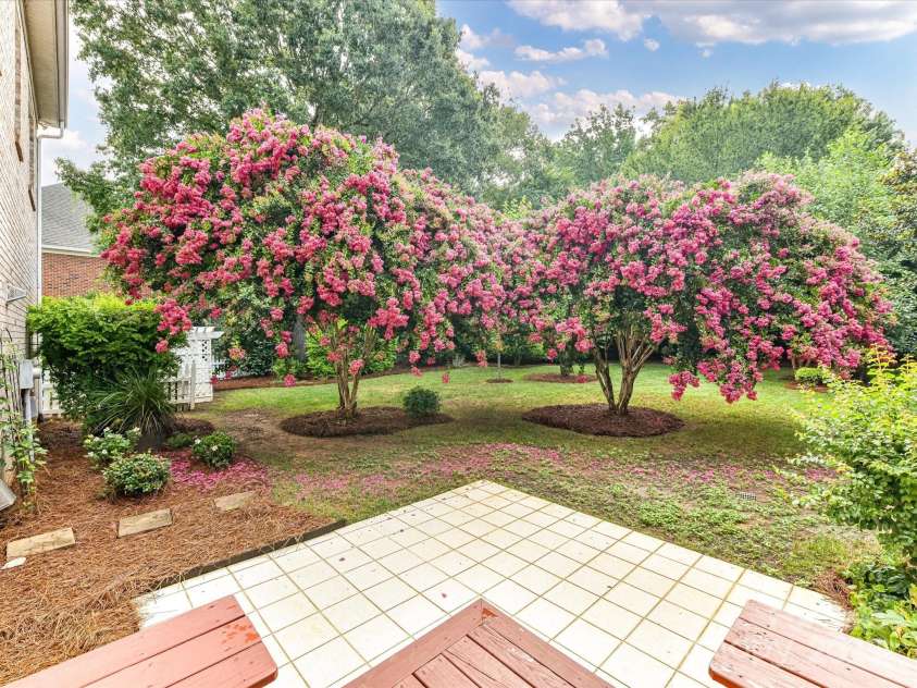 5434 Shoal Brook Court, Charlotte, NC 28277.  MLS# CAR4280902, YatesRealty ID 26602. Backyard