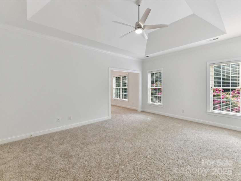 5434 Shoal Brook Court, Charlotte, NC 28277.  MLS# CAR4280902, YatesRealty ID 26602. Primary Bedroom