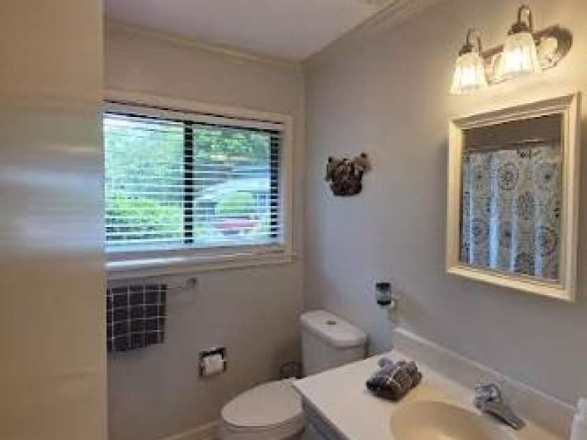 283 Tinequa Drive, Brevard, NC 28712.  MLS# CAR4369072, YatesRealty ID 26605. Guest Bathroom 