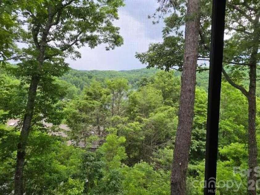 283 Tinequa Drive, Brevard, NC 28712.  MLS# CAR4369072, YatesRealty ID 26605. View from condo