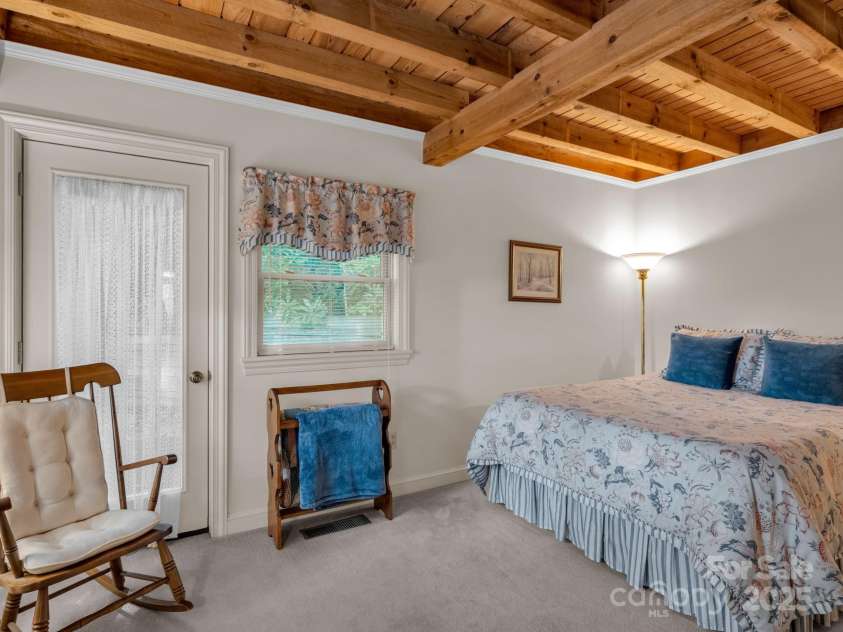 150 Marcellina Drive, Fairview, NC 28730.  MLS# CAR4279667, YatesRealty ID 26611. Bedroom (first floor)