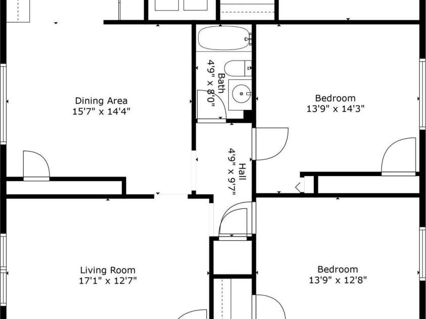 519 Rose Avenue, Kannapolis, NC 28083.  MLS# CAR4282227, YatesRealty ID 26615. 