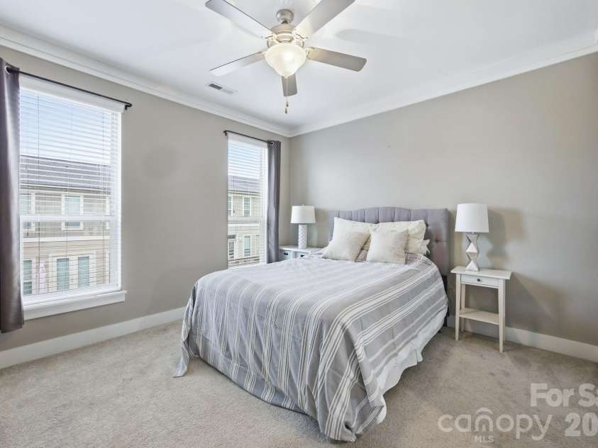 863 Academy Street, Charlotte, NC 28205.  MLS# CAR4380828, YatesRealty ID 26617. Spare Bedroom - Upper Level
