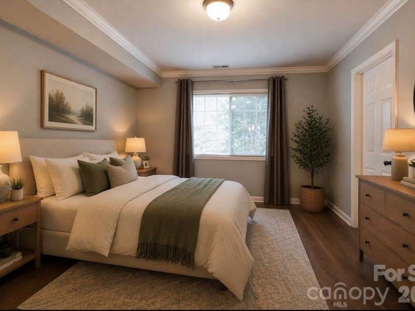 174 Columns Circle, Shelby, NC 28150.  MLS# CAR4353329, YatesRealty ID 26620. Virtually Staged, Downstairs Bedroom