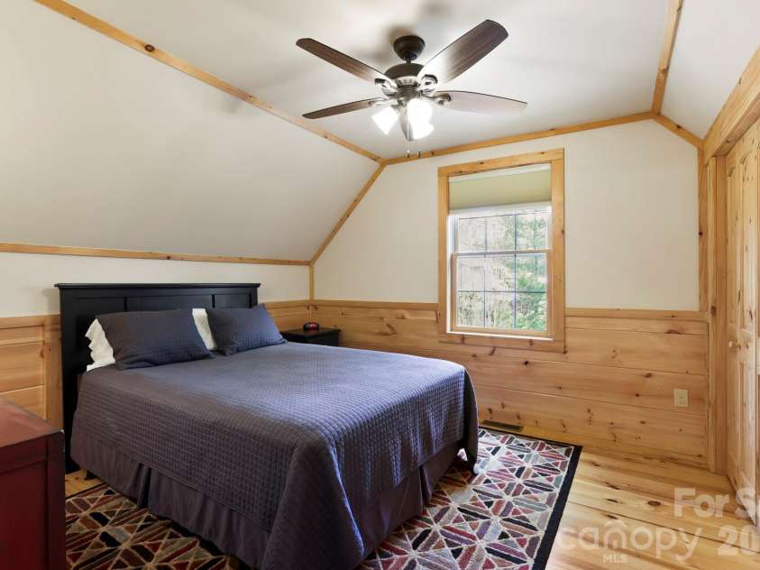 213 Big Valley Road, Pisgah Forest, NC 28768.  MLS# CAR4353319, YatesRealty ID 26629. Bedroom #3