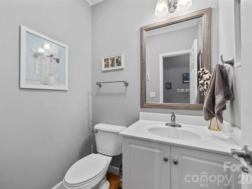 1241 Old Coach Lane, Rock Hill, SC 29732.  MLS# CAR4385541, YatesRealty ID 26631. Downstairs 1/2 Bath