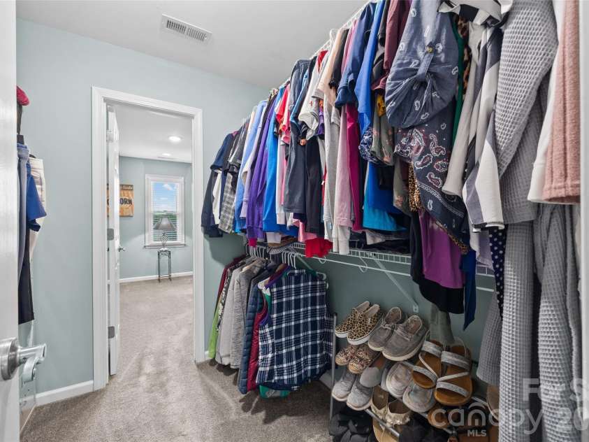 1241 Old Coach Lane, Rock Hill, SC 29732.  MLS# CAR4385541, YatesRealty ID 26631. Owner's Walk-Thru Closet