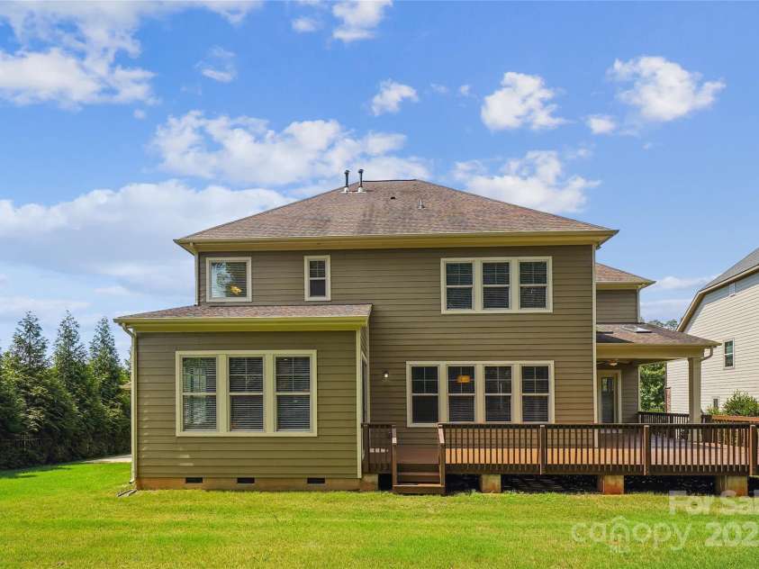 657 Chase Court, Fort Mill, SC 29708.  MLS# CAR4282996, YatesRealty ID 26632. Back - Exterior