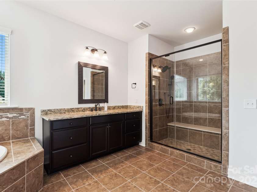 657 Chase Court, Fort Mill, SC 29708.  MLS# CAR4282996, YatesRealty ID 26632. Owner's Suite Bathroom