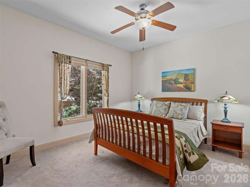 26 Walnut Drive, Mills River, NC 28759.  MLS# CAR4369713, YatesRealty ID 26643. Upstairs Bedroom 2