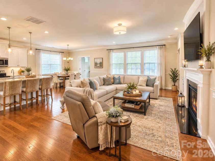 9053 Blue Dasher Drive, Clover, SC 29710.  MLS# CAR4386860, YatesRealty ID 26651. Virtually staged