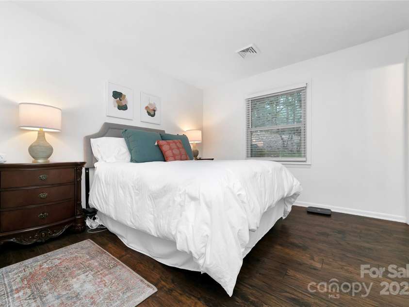 3703 Connestee Trail, Brevard, NC 28712.  MLS# CAR4215102, YatesRealty ID 26660. Primary Bedroom on Main floor