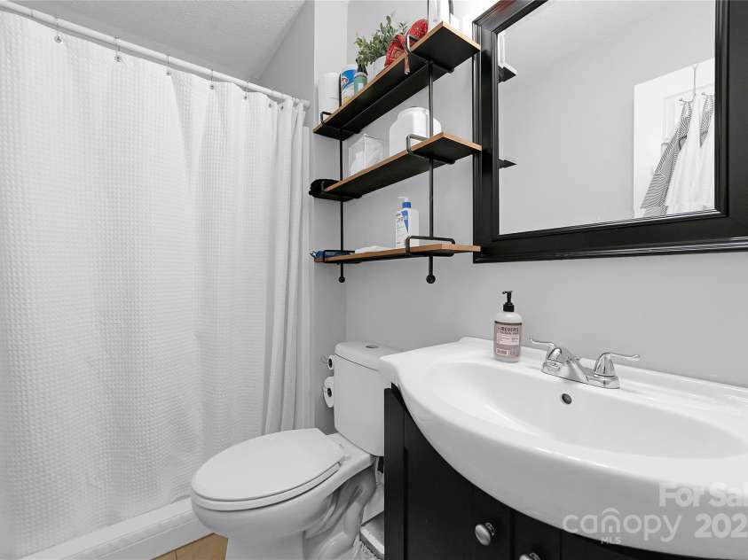 3703 Connestee Trail, Brevard, NC 28712.  MLS# CAR4215102, YatesRealty ID 26660. Primary en-suite bathroom.