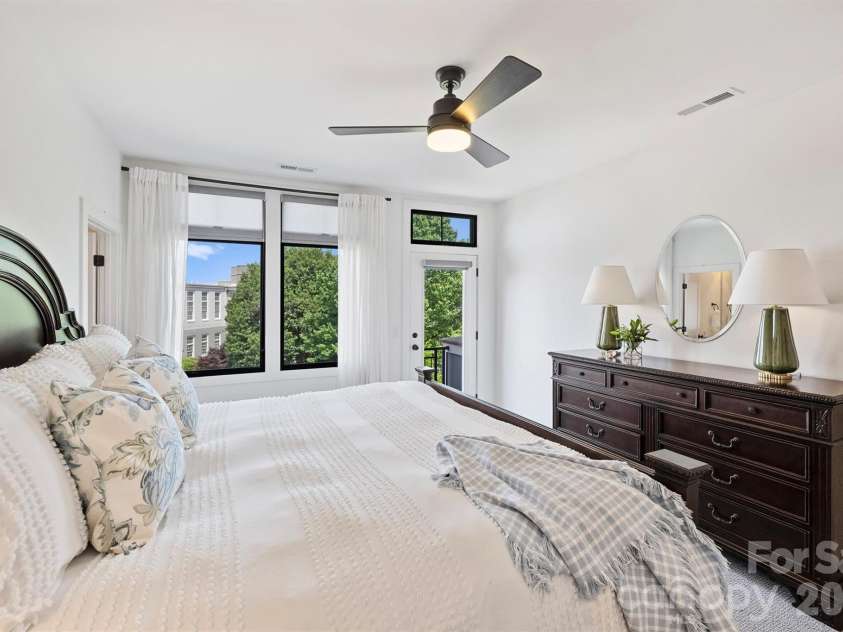 2829 Brevard Street, Charlotte, NC 28205.  MLS# CAR4364948, YatesRealty ID 26667. Primary bedroom 1