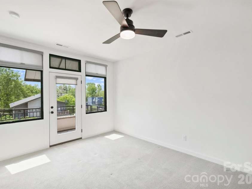 2829 Brevard Street, Charlotte, NC 28205.  MLS# CAR4364948, YatesRealty ID 26667. Primary bedroom 2