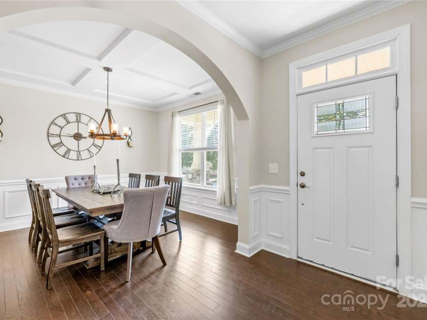 183 Rustling Waters Drive, Mooresville, NC 28117.  MLS# CAR4303069, YatesRealty ID 2667. Formal dining off the foyer