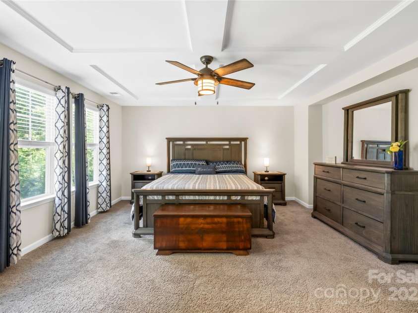183 Rustling Waters Drive, Mooresville, NC 28117.  MLS# CAR4303069, YatesRealty ID 2667. Primary bedroom