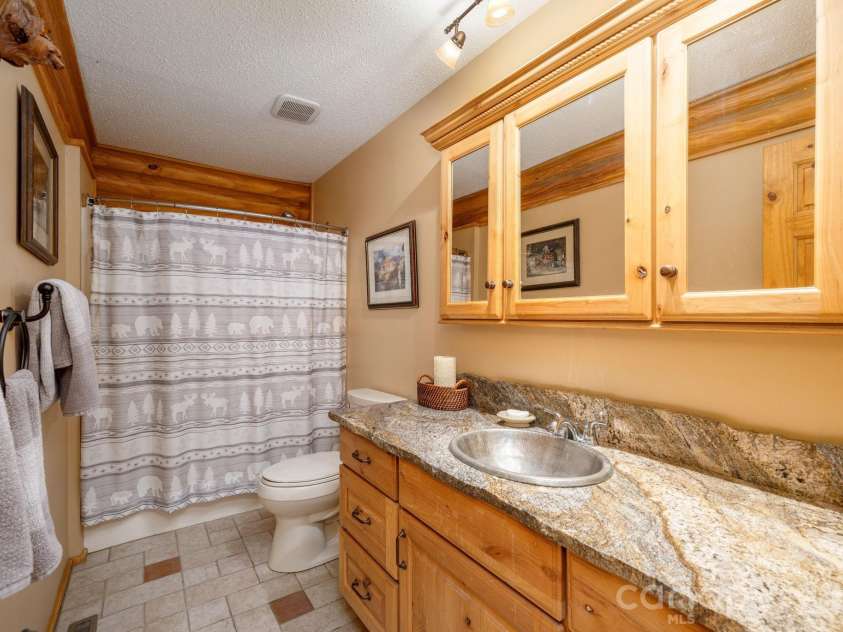 1126 Kilpatrick Road, Hendersonville, NC 28739.  MLS# CAR4384744, YatesRealty ID 26672. Guest bath
