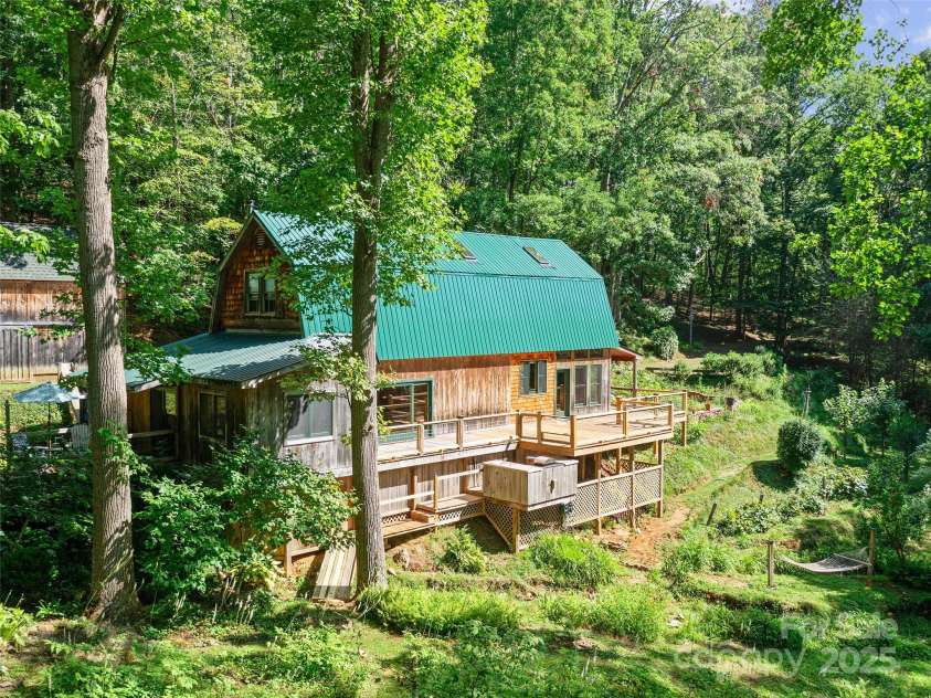 2490 US 80 Highway, Burnsville, NC 28714.  MLS# CAR4282852, YatesRealty ID 26673. Newly Restored Wraparound Deck