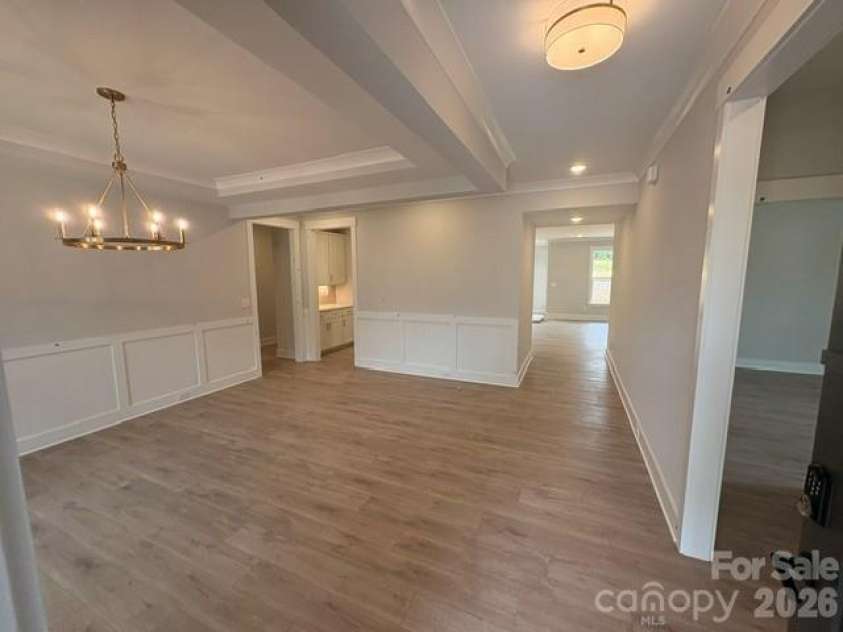 1336 Knob Creek Drive, Gastonia, NC 28054.  MLS# CAR4368272, YatesRealty ID 26674. Entryway and Dining Room