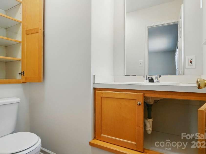 606 North Street, Belmont, NC 28012.  MLS# CAR4265350, YatesRealty ID 26675. Unit B half bath with ample storage