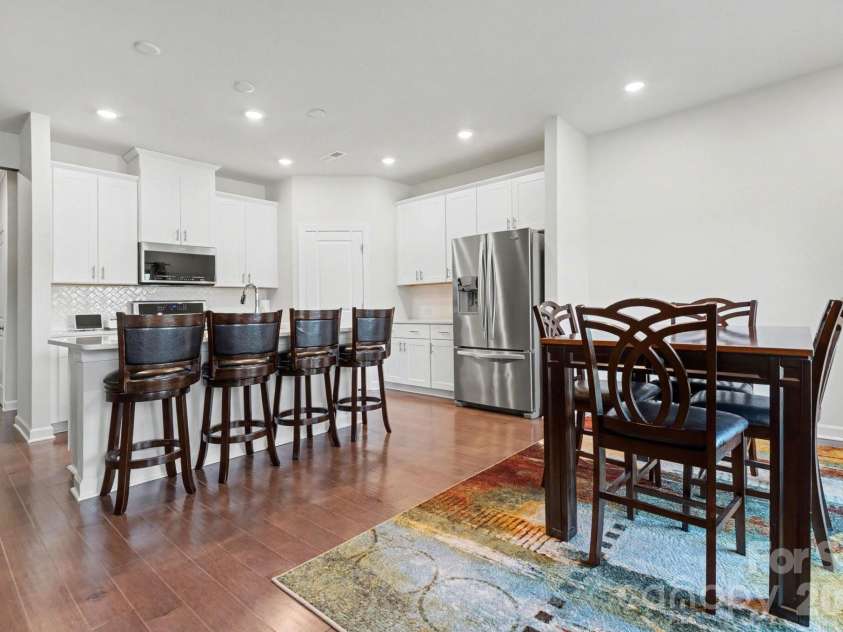 11416 Solstice Way, Huntersville, NC 28078.  MLS# CAR4361145, YatesRealty ID 26688. Kitchen/Breakfast Area with recessed lights throughout