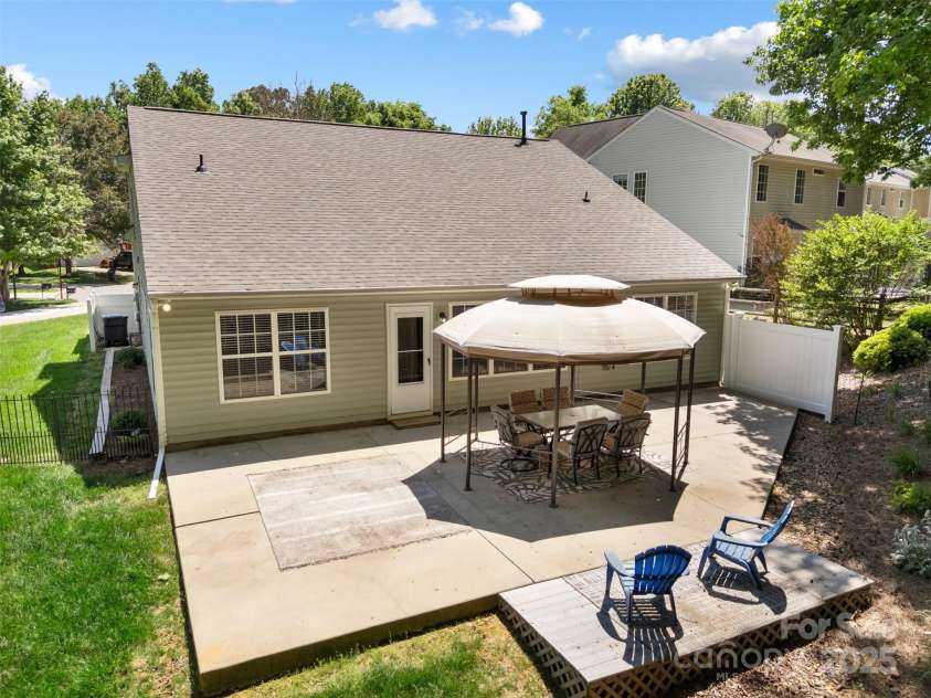 4323 Wiregrass Road, Indian Land, SC 29707.  MLS# CAR4235609, YatesRealty ID 26697. Back