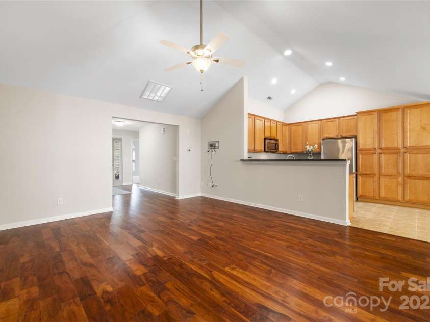 4323 Wiregrass Road, Indian Land, SC 29707.  MLS# CAR4235609, YatesRealty ID 26697. Living/Kitchen