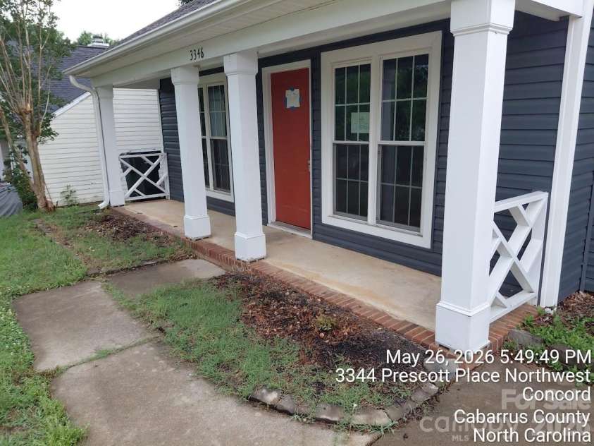 3346 Prescott Place, Concord, NC 28027.  MLS# CAR4336847, YatesRealty ID 26701. 