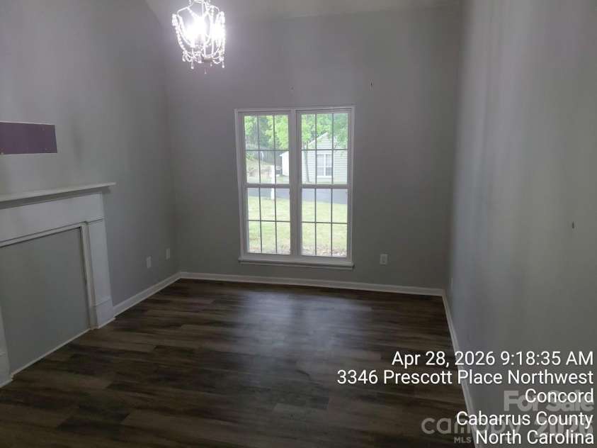 3346 Prescott Place, Concord, NC 28027.  MLS# CAR4336847, YatesRealty ID 26701. 