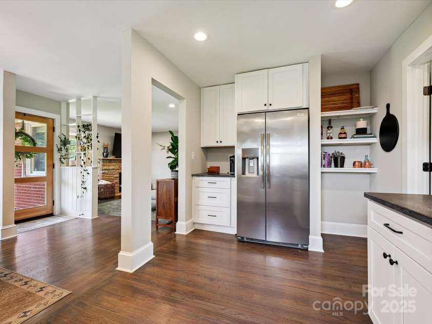 1516 Russell Avenue, Charlotte, NC 28216.  MLS# CAR4274064, YatesRealty ID 26704. Open Kitchen with storage