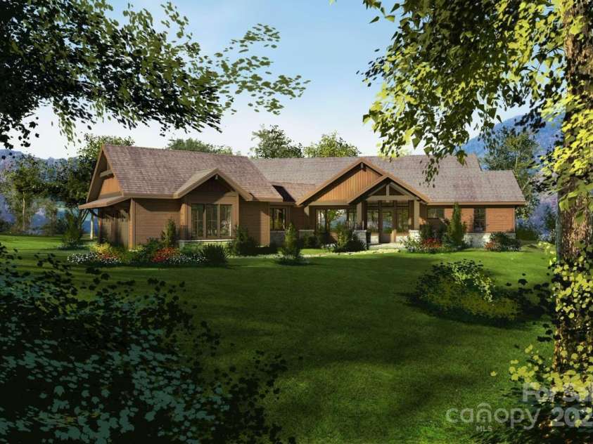 11 Nestlewood Drive, Arden, NC 28704.  MLS# CAR4172363, YatesRealty ID 2671. Front View Rendering