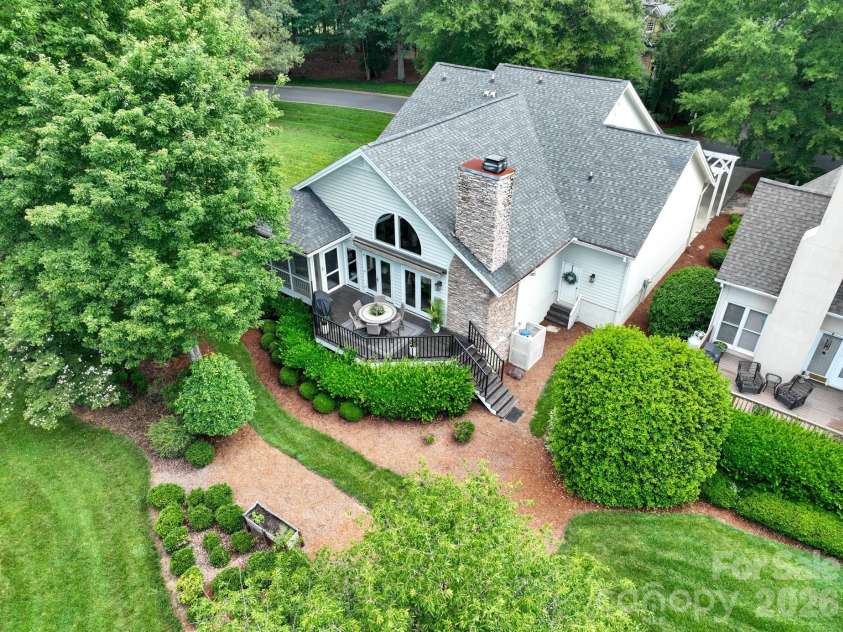 444 Millingport Lane, New London, NC 28127.  MLS# CAR4383641, YatesRealty ID 26710. Rear View of Home