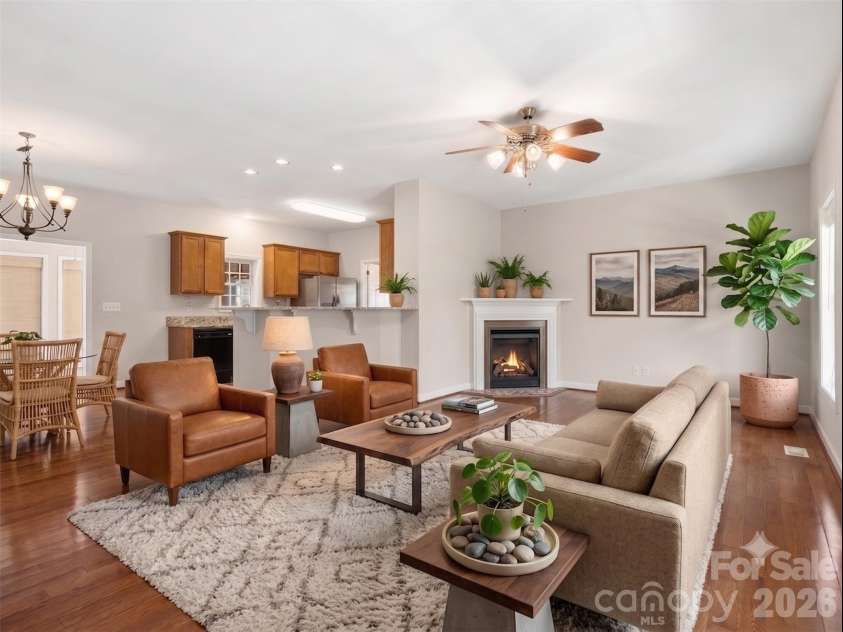 209 Beechnut Drive, Hendersonville, NC 28739.  MLS# CAR4379804, YatesRealty ID 26712. Virtually Staged