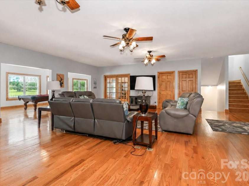 113 Tinker Place, Troutman, NC 28166.  MLS# CAR4384005, YatesRealty ID 26717. Great room main level
