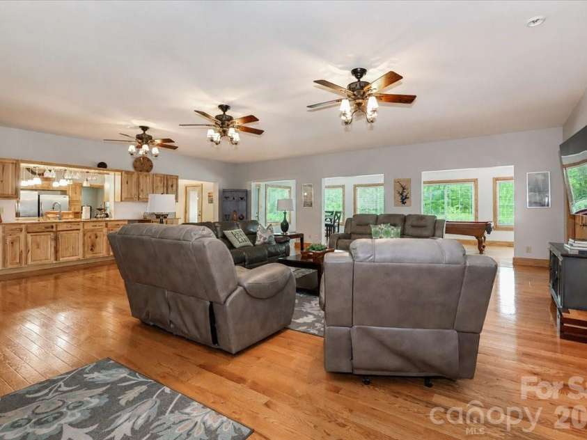 113 Tinker Place, Troutman, NC 28166.  MLS# CAR4384005, YatesRealty ID 26717. Great Room main level