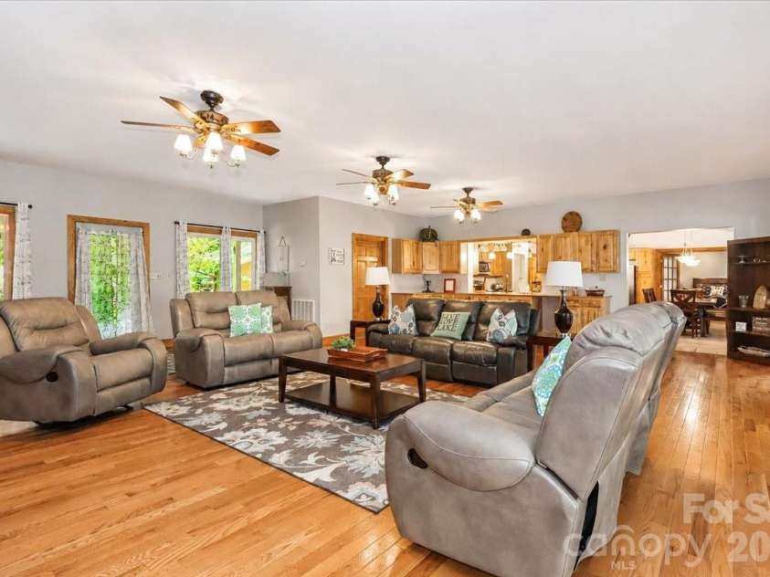 113 Tinker Place, Troutman, NC 28166.  MLS# CAR4384005, YatesRealty ID 26717. Great room main level