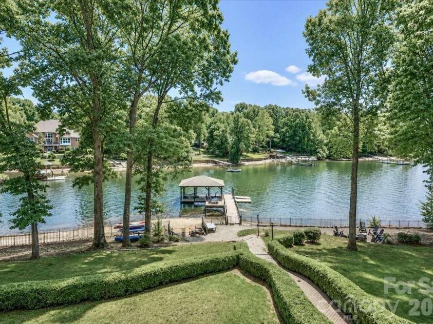 113 Tinker Place, Troutman, NC 28166.  MLS# CAR4384005, YatesRealty ID 26717. Lake Norman Vacation Home - View from deck