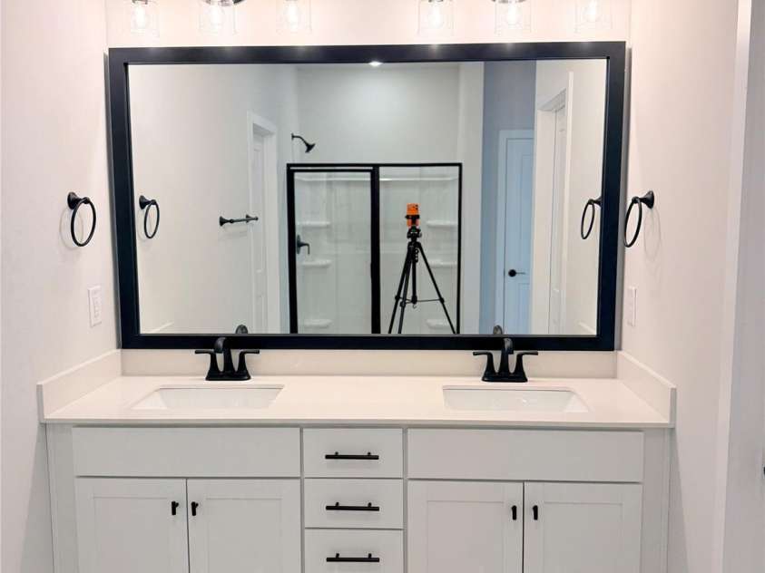 214 Imperial Way, Albemarle, NC 28001.  MLS# CAR4386156, YatesRealty ID 26718. Master bathroom