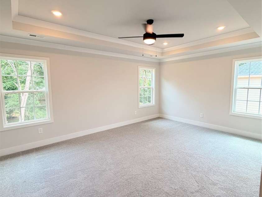 214 Imperial Way, Albemarle, NC 28001.  MLS# CAR4386156, YatesRealty ID 26718. Primary bedroom