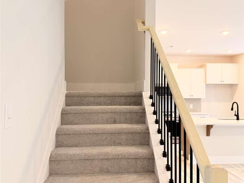 214 Imperial Way, Albemarle, NC 28001.  MLS# CAR4386156, YatesRealty ID 26718. Stairway