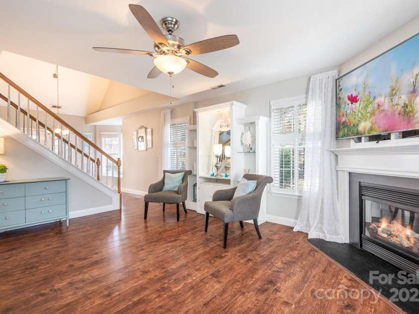 449 Doves Crest Court, Stanley, NC 28164.  MLS# CAR4220525, YatesRealty ID 2672. Great Room