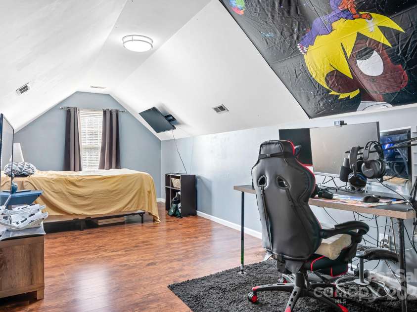 449 Doves Crest Court, Stanley, NC 28164.  MLS# CAR4220525, YatesRealty ID 2672. Guest Bedroom with walk in Closet