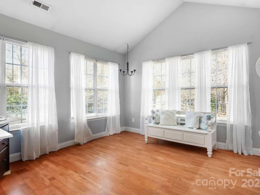 449 Doves Crest Court, Stanley, NC 28164.  MLS# CAR4220525, YatesRealty ID 2672. Sunroom