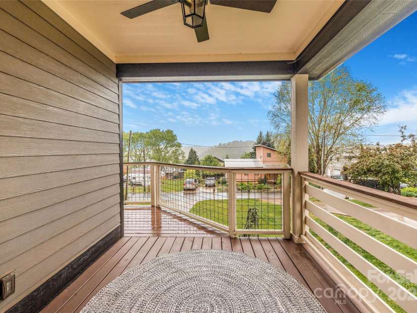45 Tahkieostie Trail, Asheville, NC 28806.  MLS# CAR4250758, YatesRealty ID 26721. Great views from the front porch.