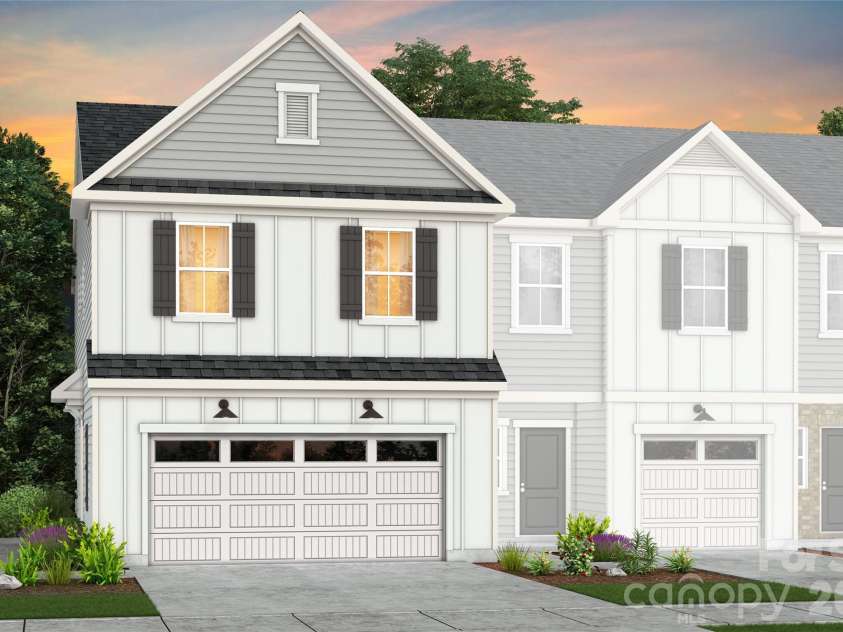 14050 Steller Street, Charlotte, NC 28269.  MLS# CAR4388050, YatesRealty ID 26722. Lot #68 - Carson Floor Plan; Elevation #2: Rendering