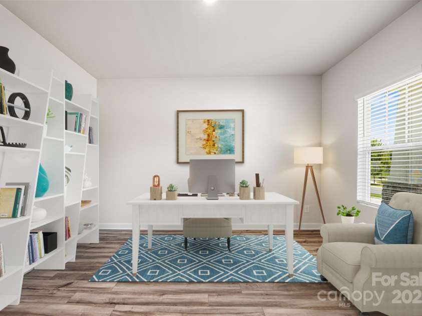4046 Armstrong Farm Drive, Belmont, NC 28012.  MLS# CAR4274127, YatesRealty ID 26725. Virtually staged office space