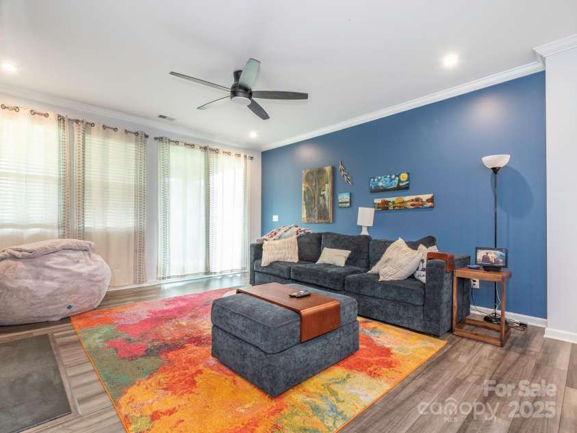 1711 Woodend Drive, Indian Trail, NC 28079.  MLS# CAR4279128, YatesRealty ID 26729. Living Room