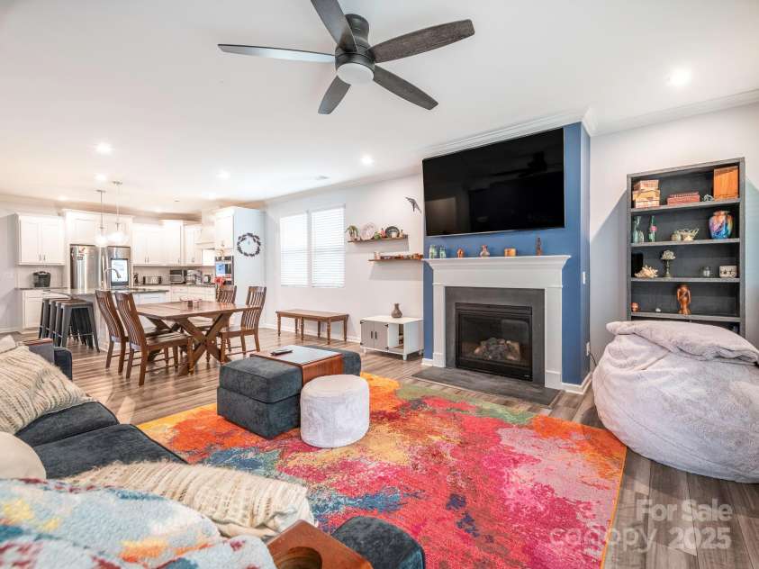 1711 Woodend Drive, Indian Trail, NC 28079.  MLS# CAR4279128, YatesRealty ID 26729. Living Room