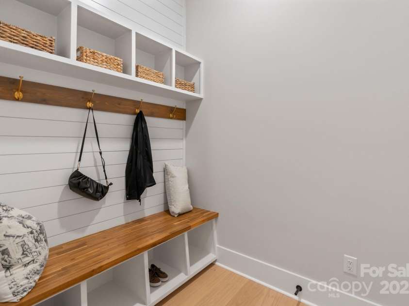 407 Crepe Myrtle Lane, Weddington, NC 28104.  MLS# CAR4200048, YatesRealty ID 2673. Main Floor drop zone off of garage entrance